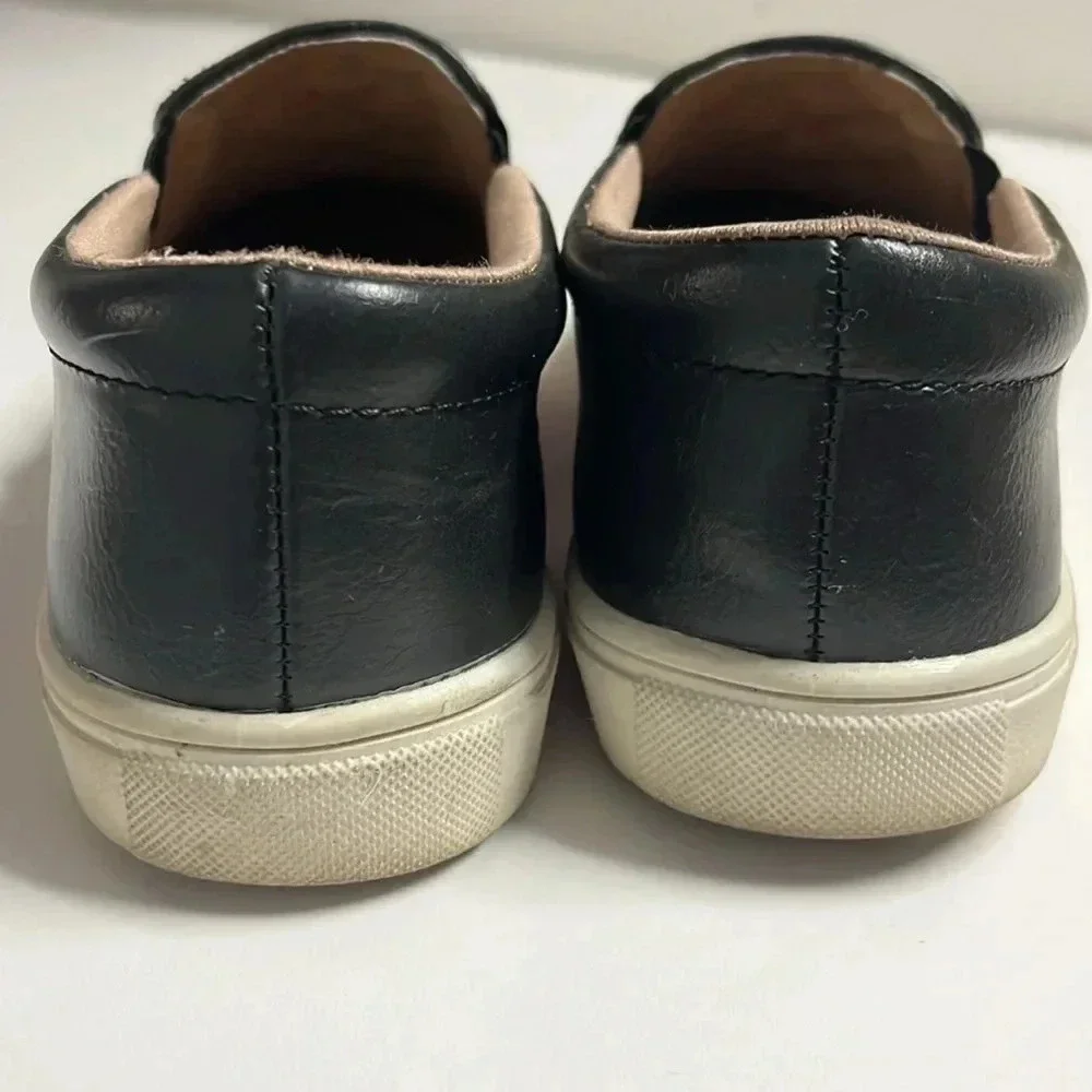 Imperfect quilted shoes Target A New Day black‎ quilted slip on shoes sneakers 6
